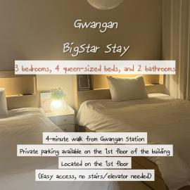 4 Beds Busan Gwangalli Big Star Stay