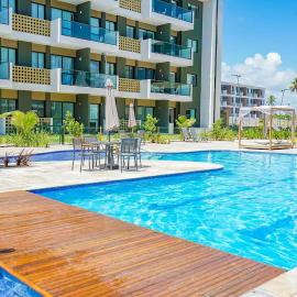 Resort Mana Beach Experience By Beachflatsporto, hotelli kohteessa Porto De Galinhas
