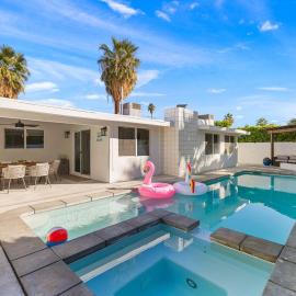 Desert Retreat with Pool and Hot Tub Close to Airport