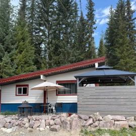 Pine Marten Wilderness Cabin - Hot Tub & Mountain Views, hotel di Golden