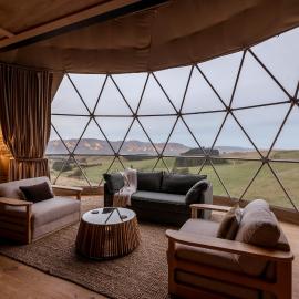 Valley Views Glamping, hotel di Kurow