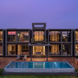 StayVista at Horizon Block with Infinity Pool, Lawn