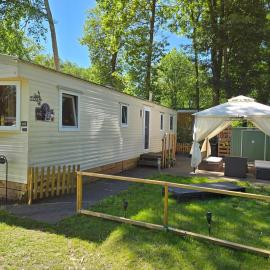 Mobile Home 5 stars Camping Nature Pool Family Child Dog, Hotel in Mariënberg