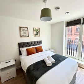 Birmingham City Centre, Luxury 1 Bed Apartment 28 - Free Parking, hotel in Birmingham