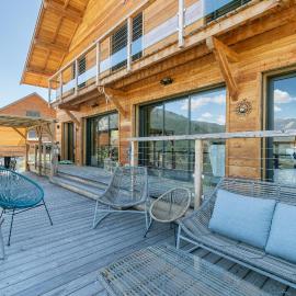 Chalet d Exception avec Terrasse Panoramique avec wifi