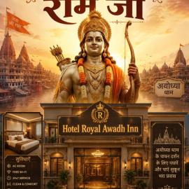 Hotel Royal Awadh Inn Near shree Ram Mandir โรงแรมในAyodhya