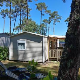 MH 305 3 chambres et 1 salle de bain dan camping 4 étoiles