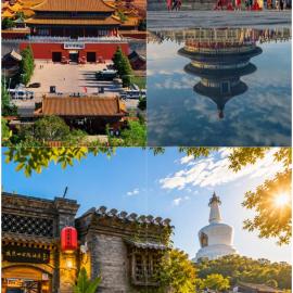 Beijing Templeside Courtyard Hotel 丨 3 metros to the Square丨Free laundry, personalized services large terrace
