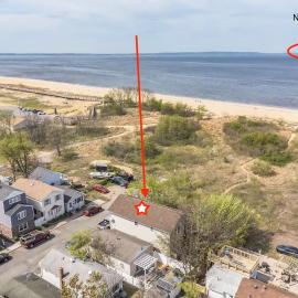 Keansburg में, होटल Beach front oasis - Hot tub - Sleeps 7