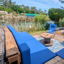 En bord d'eau - charmant Mobil-home climatisé - Cap ferret