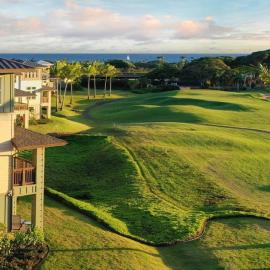 On Golf Course 2BR Sleeps 6 AC Pool, hotel sa Koloa