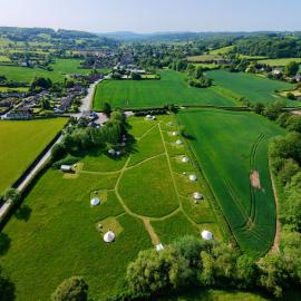 Hinton land glampsite, hotell i Peterchurch