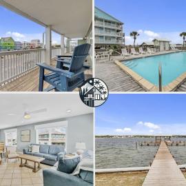 3BR Condo Gulf Views with Pool, Boat Launch and Dock, hotel a Gulf Shores