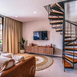 Lindo apartamento com Rooftop na Rota de Milagres NO101