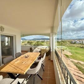 Beautiful apartment with golf and mountains view