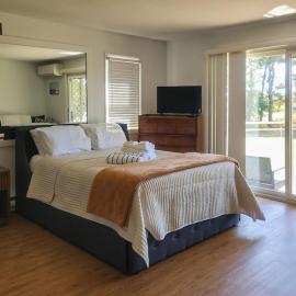 Large Studio with Patio and Pool