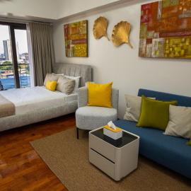 The Mosaic Tower Luxury Boutique Studio, hotell Manilas