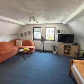 Großes Gästezimmer mit Kühlschrank, hotel a Marbach am Neckar