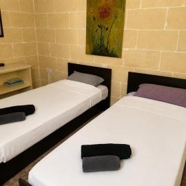Twin bedroom for rent in Xaghra Gozo