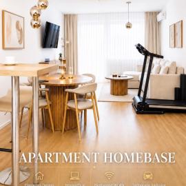 Apartment HomeBase Modernes 4-Sterne Apartment mit Tiefgarage im Zentrum – hotel w mieście Oberkochen