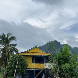 Erwin Homestay Rammang-Rammang, hotell i Kasijala