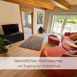 Ostseestrandläufer - Ferienwohnung in Langholz - 400m zum Strand, отель в городе Waabs