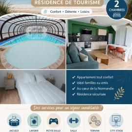 Maison de Vacances, Piscine et jardin - Plage à 5 min en voiture