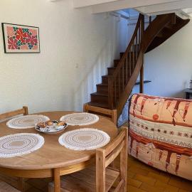 Maison cosy T2 en bord de rivière, hotel a Iteuil