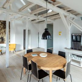 Loft im Dachgeschoss der Häselburg mit Weitblick