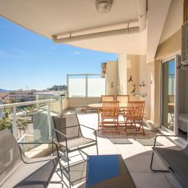 2 pièces avec terrasse vue mer