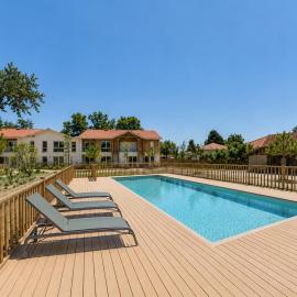 Biscarrosse में, होटल Le Curl - studio pour 3 - piscine commune