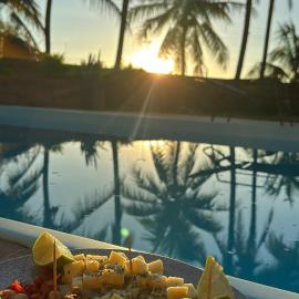 Santa Cruz da Conceição에 위치한 호텔 Morada por do sol no lago hidro e piscina