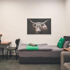 Livemore24 - Apartment 1 in Recklinghausen Hoch WLAN - Smart-TV - 24-7 Check-in und Küche