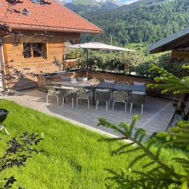 Chalet with traditional Manigod Mazot