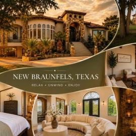 5 Star Grand Estate in Lone Star Forest Hideaway, hotel en New Braunfels