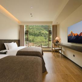 云逸锦峰Diffused Oxygen度假式酒店, hotel v destinácii Mount Siguniang