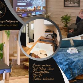 Duplex Sauna Cinéma, хотел в Риом