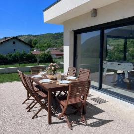 Villa vue montagne - Thermes d'Uriage & Chamrousse, hotel a Vaulnaveys-le-Haut