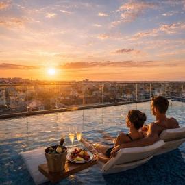 Prezident Palace Belgrade - Rooftop Pool & Spa Hotel – hotel w Belgradzie