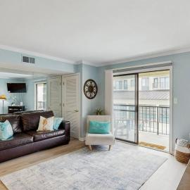 Ocean View Condo on Beach Block with AC walking distance to beaches