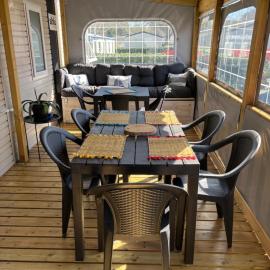 Mobil-home 8 Personnes Bora Bora, khách sạn ở Gastes