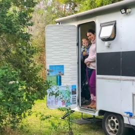 La LOGUI Viajera, Casita Rodante dentro del Parque Nacional LAGO PUELO, hotel sa Lago Puelo