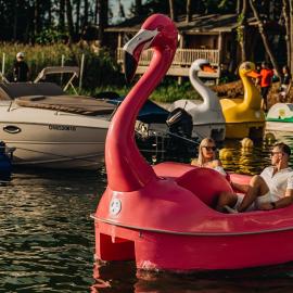 Houseboat - Hotel Ukiel Wellness & SPA, хотел в Olsztyn