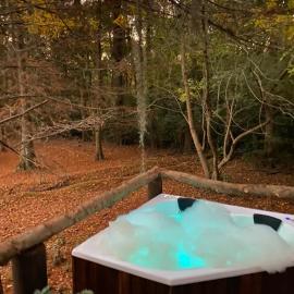 Cabaña La Mechita con jacuzzi privado