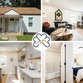 End Zone Escape2BR house 1 mile to ND Stadium!