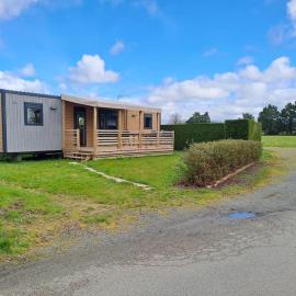 Mobile home 6 à 8 personnes, camping avec piscine à Deauville, hôtel à Saint-Arnoult