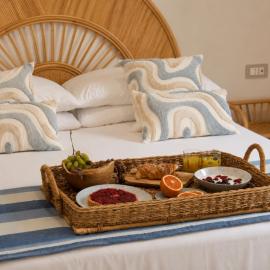 LIGEA APARTMENT - Bright Mediterranean Home with Bali-Inspired Touches - Central Anzio near Sea, Train and Bus Station
