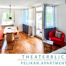 Theaterblick - 3 Zimmer Apartment am Theater