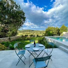 Cottage Du Vigneron Avec Vue Sur Les Vignes Et Les Montagnes