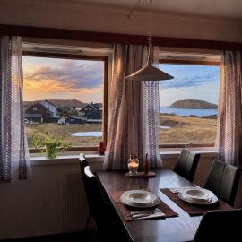 Entire apartment with the view of Hornøya